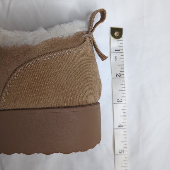 Jelly Pop Booty Faux Suede/Fur, Size 7 - Picture 7 of 8